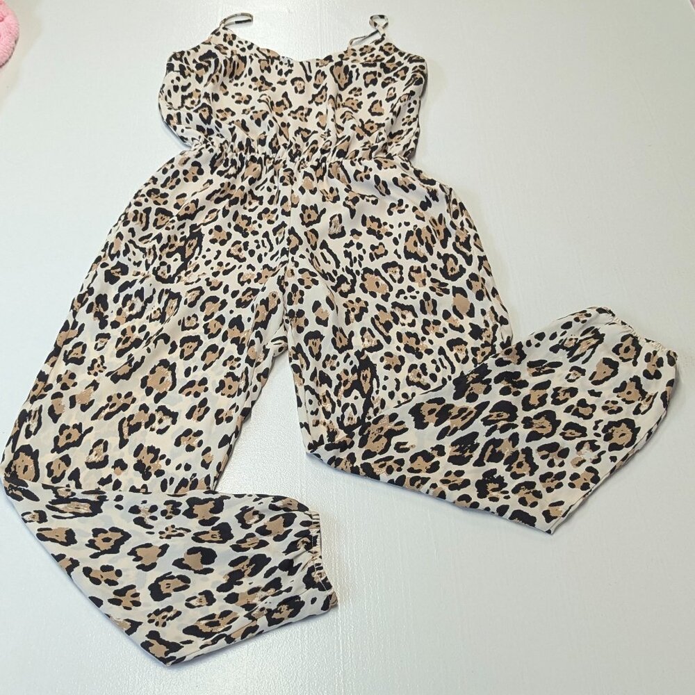 Socialite Size Small Pull-On Cheetah Print Jumper